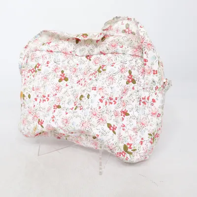 Sminkväska (Vit, Flerfärgad) från Kid / Hemtex Bomull, Polyester