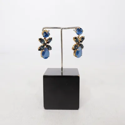 Boucles d'oreilles (Bleu, Or) de Caroline Svedbom Métal inconnu
