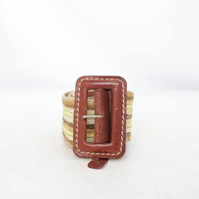 Belt (Brown, Multicolored) from Schumacher Leather