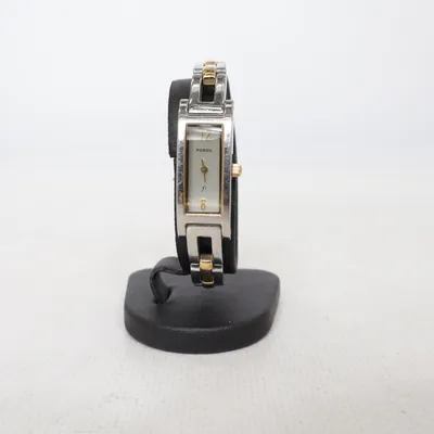 Armbåndsur (Sølv, Guld) fra Fossil