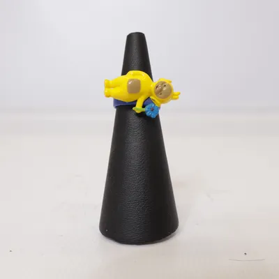 Ring (Blauw, Geel) Onbekend materiaal