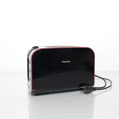 Brödrost (Silverfärgad, Röd, Svart) från Philips