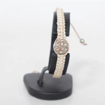 Armband (Beige, Roze) Onbekend materiaal