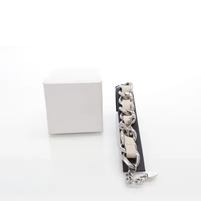 Armband (Silverfärgad, Beige) från Plain Vanilla Okänd metall