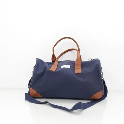 Weekend bag (Blue, Brown) from Lager 157 Denim Makers
