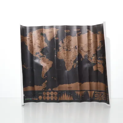 Karta från Scratch Map