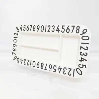 Set de vaisselle pour enfant (Blanc, Noir) de Design Letters