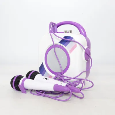 Machine pour karaoké (Blanc, Violet, Multicolore)