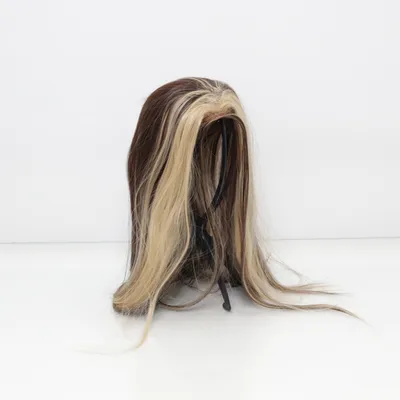 Peruk (Brun, Flerfärgad)