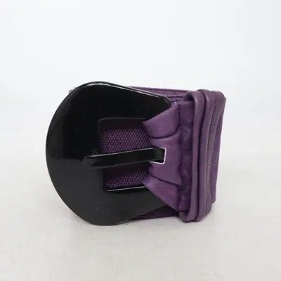 Ceinture (Violet) de Warehouse Élasthane, Cuir, Polyester