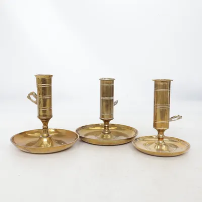 Candlestick (Gold) from Skultuna