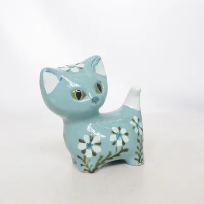Figurine (Blue, Multicolored) from Nittsjö