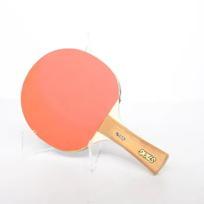Table tennis racket (Red, Brown) from Stiga