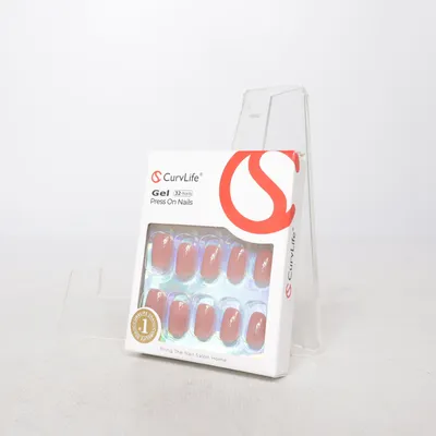 Press on nails (Brown) from AcuLife
