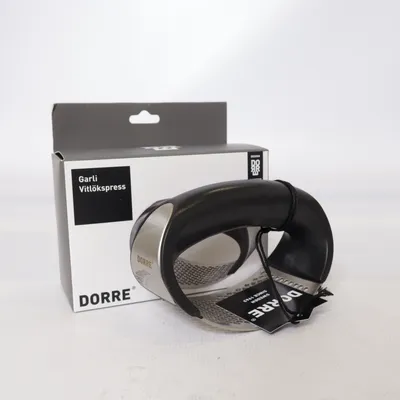 Vitlökspress (Svart, Silverfärgad) från Dorre