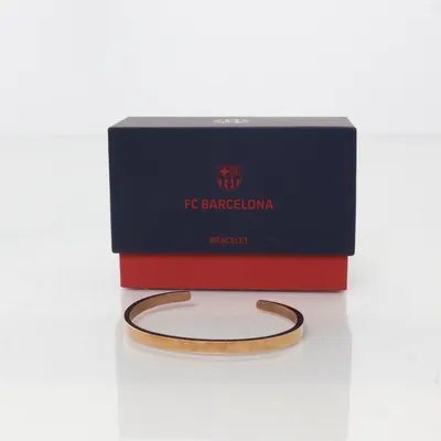 Armband (Guldfärgad) från FC Barcelona Okänd metall