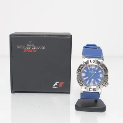 Polshorloge (Blauw) van Jacques Lemans