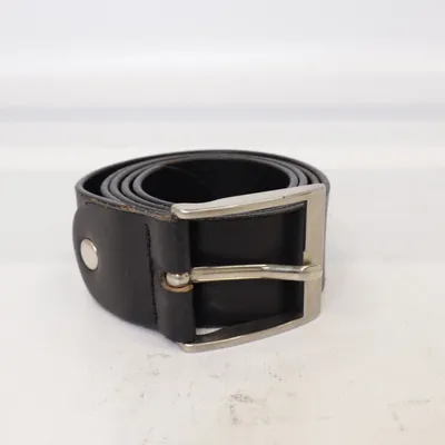 Bälte (Svart) Skinn