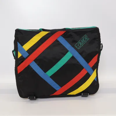 Axelremsväska (Svart, Flerfärgad) från Equipe
