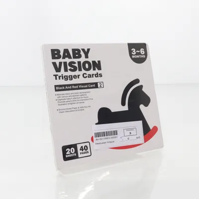 Activiteitenspeelgoed (Zwart, Rood, Wit) van BabyVision