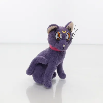 Krammedyr (Sailor Moon Luna katt) fra GmbH