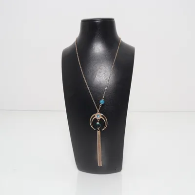 Ketting (Goud, Blauw) Onbekend materiaal