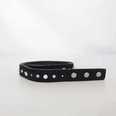 Gürtel (Schwarz) von Claudie Pierlot Leder