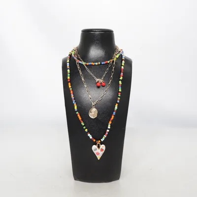 Ketting (Goud, Meerkleurig) van Fashion Jewelry Onbekend materiaal