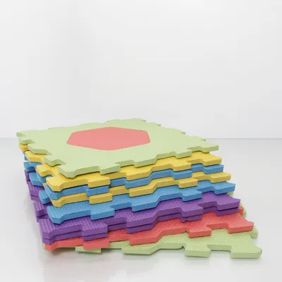 Lekmatta (Flerfärgad)