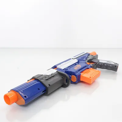 Knallskottspistol (Blå, Orange, Grå) från Nerf