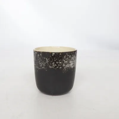 Drinking glass (Black, Beige) from Code Maison