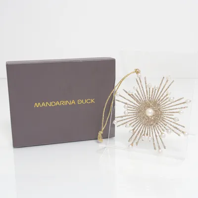 Christmas ornament (Gold) from Mandarina Duck