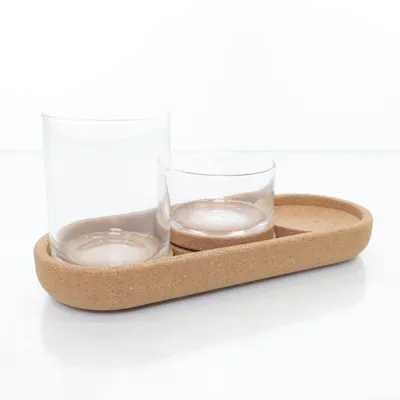 Burk (Brun, Transparent)