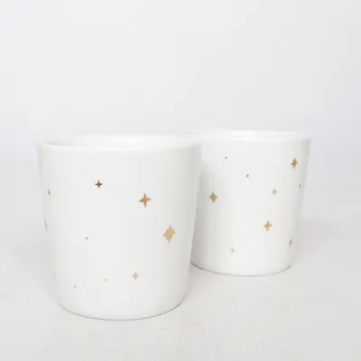 Verre à boire (Blanc, Or) de H&M Home