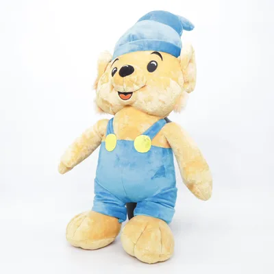 Zacht speeltje (Bruin, Blauw, Geel) van Bamses Värld Polyester