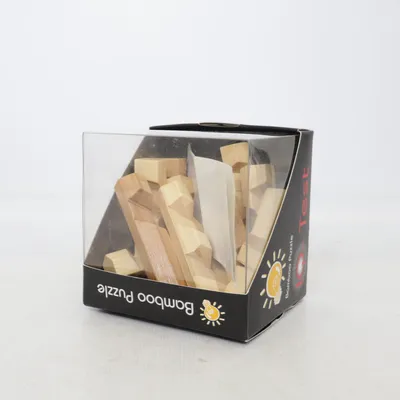 Brain teaser puzzle (Brown) from Fridolin