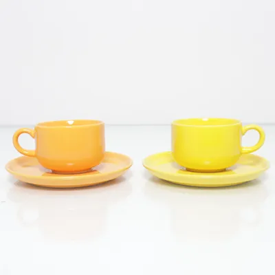 Cup (Orange, Yellow) from Friesland