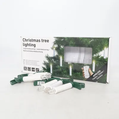 Guirlande lumineuse de Noël (Blanc)