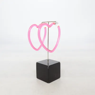 Oorbellen (Roze) Onbekend materiaal