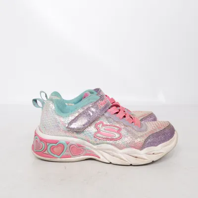 LED-sneakers (Lilla, Pink, Flerfarvet) fra Skechers