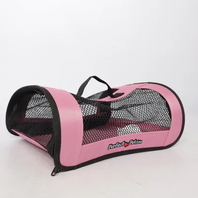 Hondentas (Roze, Zwart) van Perfect Petzzz