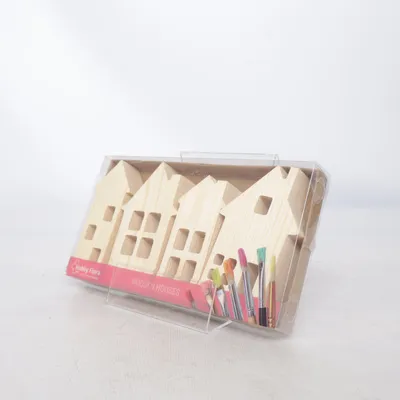 Kreasæt (Wooden Houses) fra Hobby Flora