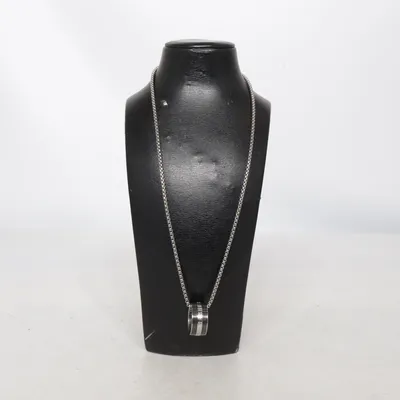 Collier (Argent, Noir) de Guess Métal inconnu