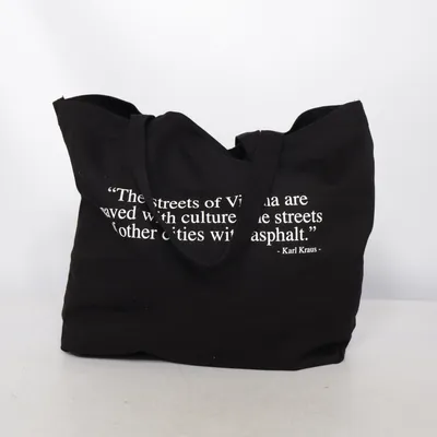 Canvas bag (Black) from Kiehl´s