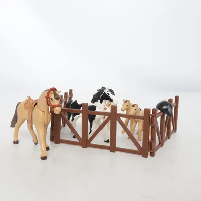 Toy animal (Brown, Black, White) from Playmobil