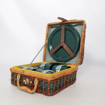Picknickset (Grön, Brun, Flerfärgad)