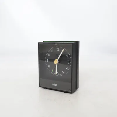 Table clock (Black) from Braun