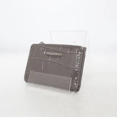Wallet (Gray) from Stradivarius Polyurethane