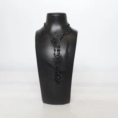 Necklace (Black) Unknown metal