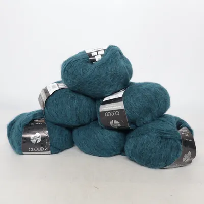 Yarn (Cloud) from Lana Grossa Alpaca wool, Polyamide